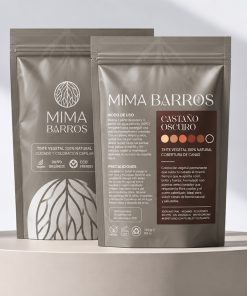 Barro tinte natural castaño oscuro